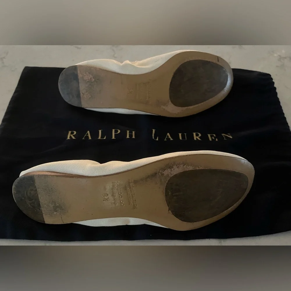 Ralph Lauren Collection Ballet Flats - Picture 2 of 6